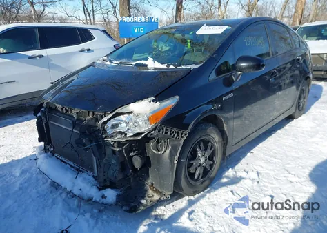 2013 Toyota Prius Two from USA, damaged, VIN JTDKN3DU7D5540155